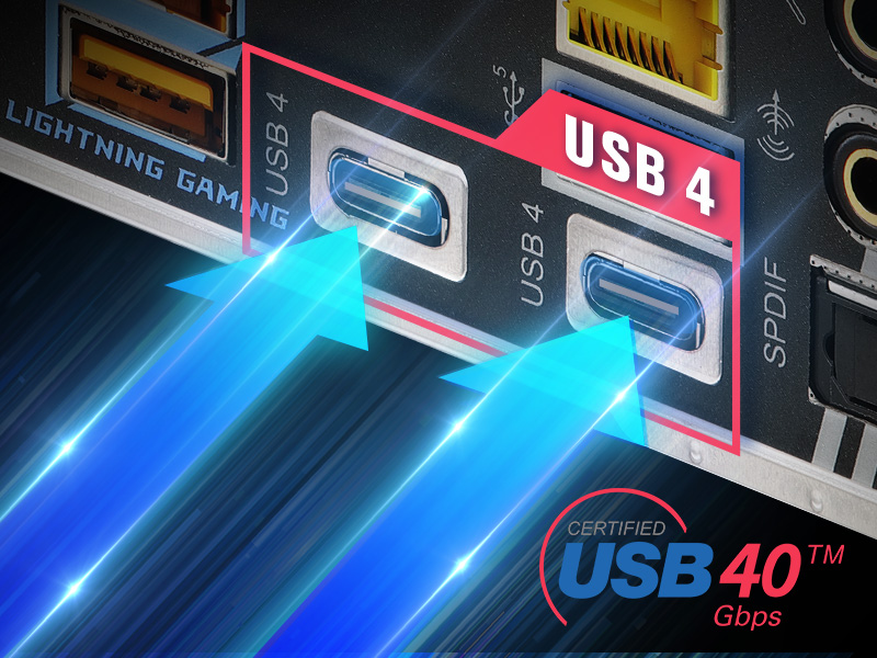 Enhanced USB4 Type-C